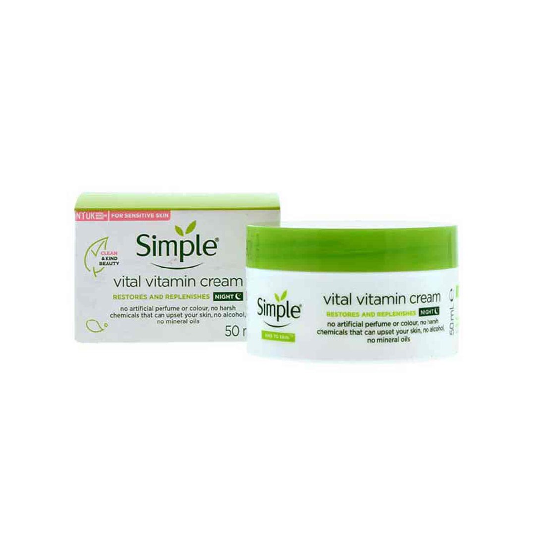 Simple Vital vitamin cream Night