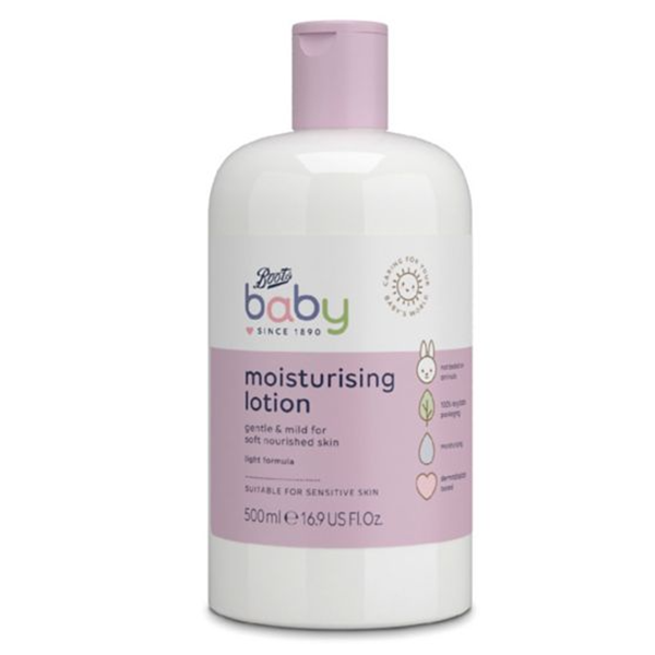 Boots	moisturising lotion